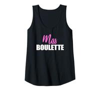 Femme Miss Boulette | Maladroite Gaffe Boulette Erreur Gauche Fun Débardeur