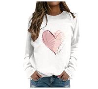 Femme Mode Casual Automne et Hiver Lettres Anglaises Imprimé Sweat à Capuche Col Rond Sweat à Capuche Manches Longues Haut Pyjama Une Pièce Femme Sans, Blanc., XXL