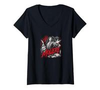 Femme Moliere Comédie dramaturge française T-Shirt avec Col en V