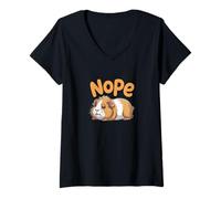 Femme Mon Animal Spirituel T-Shirt avec Col en V