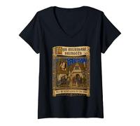 Femme Mon Milkshake apporte Taverne Ritter Buhurt Hema LARP T-Shirt avec Col en V