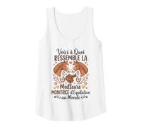 Femme Monitrice D'équitation Humour Monitrice Passionné De Chevaux Débardeur