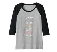 Femme Most of My Friends are Animals Manche Raglan