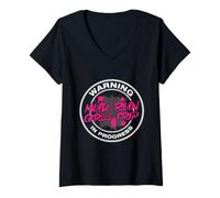 Femme Mud Run Girls Trip Muddy Race Mud Run T-Shirt avec Col en V