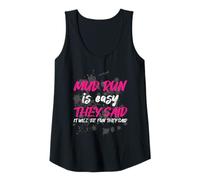Femme Mud Run is Easy They Said Muddy Race Courir de Boue Mud Run Débardeur