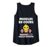 Femme Muscu fille Muscles En Cours Musclé Humour musculation Débardeur