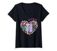 Femme My Little Pony Best Buds T-Shirt avec Col en V