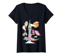 Femme My Little Pony Extra Yolo T-Shirt avec Col en V