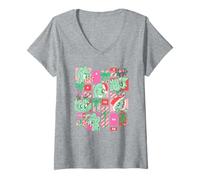 Femme My Little Pony: Friendship is Magic Christmas Calendar T-Shirt avec Col en V
