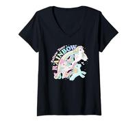 Femme My Little Pony Pride Follow Your Rainbow Retro Group Shot T-Shirt avec Col en V