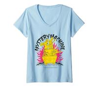 Femme Mystery Machine Scooby Doo Merch Adventure T-Shirt avec Col en V