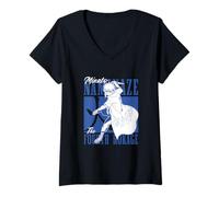Femme Naruto Shippuden Minato Fourth Hokage T-Shirt avec Col en V