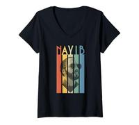 Femme Nayib Bukele El Salvador Leader Style Rétro Graphique T-Shirt avec Col en V
