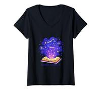 Femme Nébuleuse du Codex Dreamburst T-Shirt avec Col en V