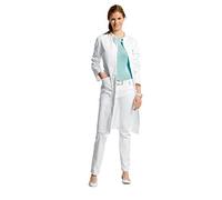 Femme Neolab 4 1192 laboratoire Manteau avec col haut Mix, taille 14, Blanc
