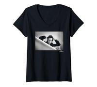 Femme Nick Cave Bad Seeds The Carny de Phil Nicholls T-Shirt avec Col en V