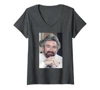 Femme Noel Edmonds Deal Or No Deal Noel's House Party 1993 T-Shirt avec Col en V