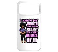 Femme Noire Melanine Sista Je connais ma Valeur, J'Ai payé pour ça Love Coque pour iPhone 17 Pro Max