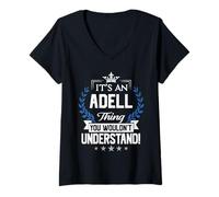 Femme Nom Adell - Un nom d'objet que vous ne comprendriez pas T-Shirt avec Col en V