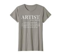 Femme Noun Artist Definition Paintbrush Gift T-Shirt