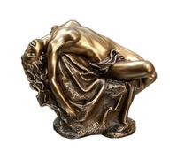 Femme nue nue, belle temptress lying on a rock 15,5 cm