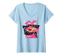 Femme Oh Skunt - Argot drôle des Caraïbes Guyane T-Shirt avec Col en V