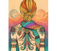 FEMME ON FIRE SKETCHBOOK WITH CREATIVE FUEL: UNIQUE WOMEN OF THE WORLD - FEMME ART IMAGINED - ROXY EDITION