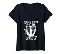 Femme Once Upon a Time Ce Dont Je Suis Capable T-Shirt avec Col en V
