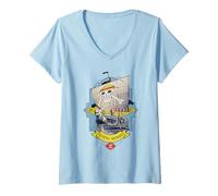 Femme One Piece Going Merry Ship T-Shirt avec Col en V