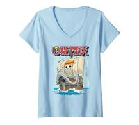 Femme One Piece Going Merry T-Shirt avec Col en V