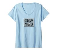 Femme Only You Vintage Smokey Bear Retro Wildfire Prevention T-Shirt avec Col en V