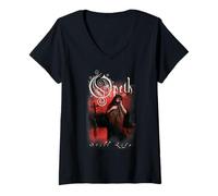 Femme Opeth Nature Morte T-Shirt avec Col en V