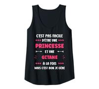 Femme Origine super Gitan Humour fille princesse Gitane Débardeur