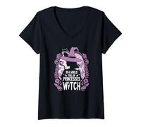 Femme Oublie les Couronnes Choisis les Sorts T-Shirt avec Col en V
