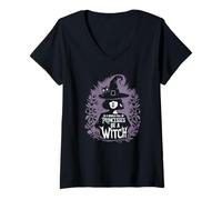 Femme Oublie les Couronnes Choisis les Sorts T-Shirt avec Col en V