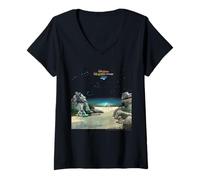 Femme Oui Tales from Topographic Oceans T-Shirt avec Col en V