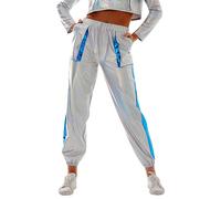 Femme Pantalon Large Cuir Décontractée Droites Été Élastique Voyage Confort | Taille Élastique, Respirant, Moderne, Poches, Pantalons, Elastique, Fluide, Décontracté, Jambes, Palazzo, Cordon, Elegant