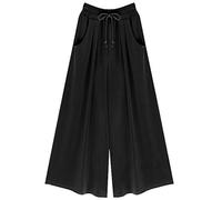 Femme Pantalons Jupe-culotte Pantalon de jogging large OverDose Taille Haute Pantalon large ceinturé