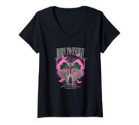 Femme Papillon Born to Evolve T-Shirt avec Col en V