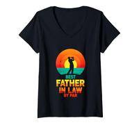 Femme par Sarcastic Dire Loi du Père T-Shirt avec Col en V