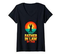 Femme par Sarcastic Dire Loi du Père T-Shirt avec Col en V