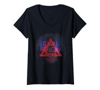 Femme Paranormal Activity It Will Follow T-Shirt avec Col en V