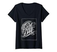 Femme Parkway Drive - Produit officiel - Atlas Earth T-Shirt avec Col en V