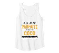 Femme Pas Parfaite mais Coco Humour Prénom Original Débardeur