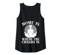 Femme Passionnés De Pilates Home Is Where The Chakra Is Pilates Débardeur