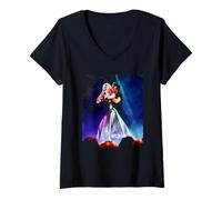 Femme Patrick Swayze Dirty Dancing à Monte-Carlo 1994 T-Shirt avec Col en V