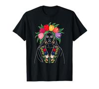 Femme Patrimoine Culturel Tulipe Femmes Arabes Américaines T-Shirt
