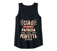 Femme Patrizia Idea Regalo Personalizzata Amica Nome Divertente Débardeur