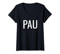 Femme Pau T-Shirt avec Col en V