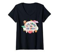 Femme Paul Frank It's Cool to Be Kind Julius Monkey T-Shirt avec Col en V